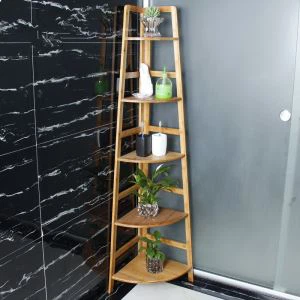 Kamar mandi rak bambu, Kamar mandi bambu pemegang            