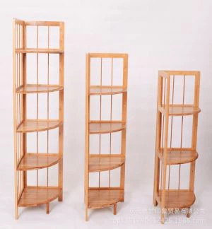 Bambu toilet penyimpanan rak 